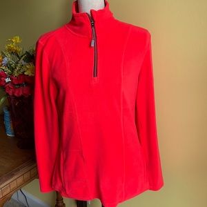 Calvin Klein women’s size M half zip fleece in excellent like new condition.